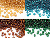 Glass Seed Beads "Rocaille" 6/0 with pulling hole 4mm