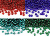 Glass Seed Beads "Rocaille" 6/0 with pulling hole 4mm