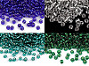 Staklene perle „Rocaille” 6/0 s rupicom za izvlačenje 4 mm