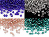 Staklene perle „Rocaille” 6/0 s rupicom za izvlačenje 4 mm