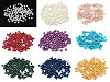 Imitation de perles rondes en verre, Ø 4 mm, lisses