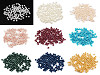 Round Glass Pearl Imitation Beads Ø4 mm smooth