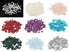 Imitation de perles rondes en verre, Ø 4 mm, lisses