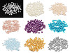 Imitation de perles rondes en verre, Ø 4 mm, lisses