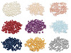 Imitation de perles rondes en verre, Ø 4 mm, lisses