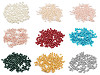 Imitation de perles rondes en verre, Ø 4 mm, lisses