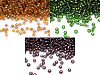 Glass Seed Beads "Rocaille" 12/0 with visible puling hole 2mm