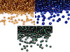 Glass Seed Beads "Rocaille" 12/0 with visible puling hole 2mm