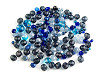 Fire polished Mixed Rumsh Glass Beads 2nd Quality
