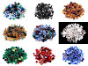 Mixed Rumsh Glass Beads 2nd Quality