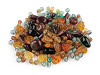 Mixed Rumsh Glass Beads 2nd Quality