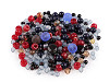 Mixed Rumsh Glass Beads 2nd Quality