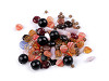 Mixed Rumsh Glass Beads