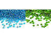 Perline a forma di semi, Preciosa, dimensioni: 10/0 - 2,3 mm