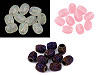 Plastikowe koraliki 13x15mm, duży otwór do przewlekania
