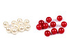 Plastic Imitation Pearl Beads Glance Ø12 mm