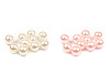 Plastic Imitation Pearl Beads Glance Ø12 mm