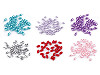 Plastic Imitation Pearl Beads Glance 6x10 mm Olive