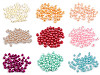 Plastikowe koraliki woskowane / perły Glance Ø6 mm