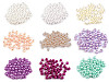 Plastic Imitation Pearl Beads Glance Ø6 mm