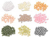 Imitation de perles en plastique Glance, Ø 6 mm
