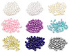 Cuentas de plástico imitación perlas brillantes Ø6 mm