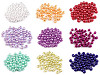 Plastic Imitation Pearl Beads Glance Ø6 mm