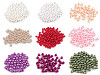 Plastic Imitation Pearl Beads Glance Ø6 mm