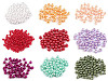 Plastic Imitation Pearl Beads Glance Ø6 mm