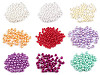 Plastic Imitation Pearl Beads Glance Ø6 mm