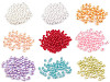 Plastic Imitation Pearl Beads Glance Ø6 mm