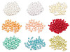 Imitation de perles en plastique Glance, Ø 6 mm