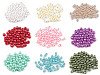 Plastic Imitation Pearl Beads Glance Ø6 mm
