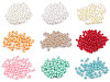 Plastic Imitation Pearl Beads Glance Ø6 mm
