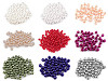 Plastic Imitation Pearl Beads Glance Ø6 mm
