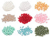 Imitation de perles en plastique Glance, Ø 6 mm