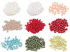 Plastikowe koraliki woskowane / perły Glance Ø6 mm