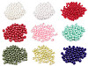 Plastic Imitation Pearl Beads Glance Ø6 mm