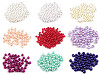 Plastikowe koraliki woskowane / perły Glance Ø6 mm