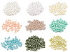 Imitation de perles en plastique Glance, Ø 6 mm
