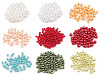 Imitation de perles en plastique Glance, Ø 6 mm