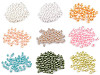 Imitation de perles en plastique Glance, Ø 6 mm