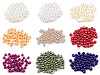 Imitation de perles en plastique Glance, Ø 6 mm