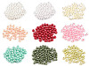 Imitation de perles en plastique Glance, Ø 6 mm