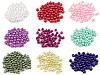 Plastic Imitation Pearl Beads Glance Ø6 mm