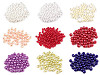 Imitation de perles en plastique Glance, Ø 6 mm