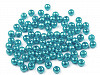 Plastic Imitation Pearl Beads Glance Ø5 mm