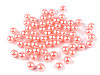 Plastic Imitation Pearl Beads Glance Ø8 mm
