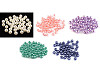 Plastic Imitation Pearl Beads Glance Ø8 mm