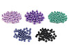 Plastic Imitation Pearl Beads Glance Ø8 mm